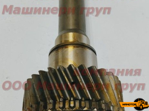 Первичный вал КПП ISUZU 4BE1 ISUZU 4BD1 ISUZU 4HF1 8971689800 8-97168-980-0 z1=36 зубьев, z2=29 зубьев, z3=21 зуб, 4 line, L=268mm MXA5R, 8970348480; 8-97034-848-0; 8971689800; 8-97168-980-0